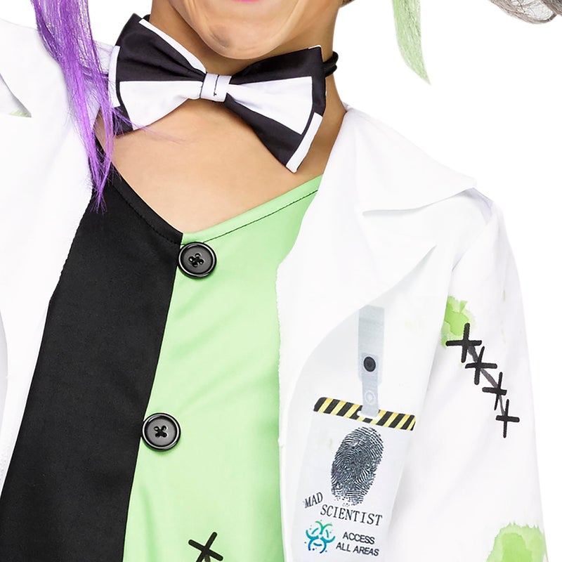 Fun World Mad Scientist Girl Costume, X-Large 14-16, White - Image 3